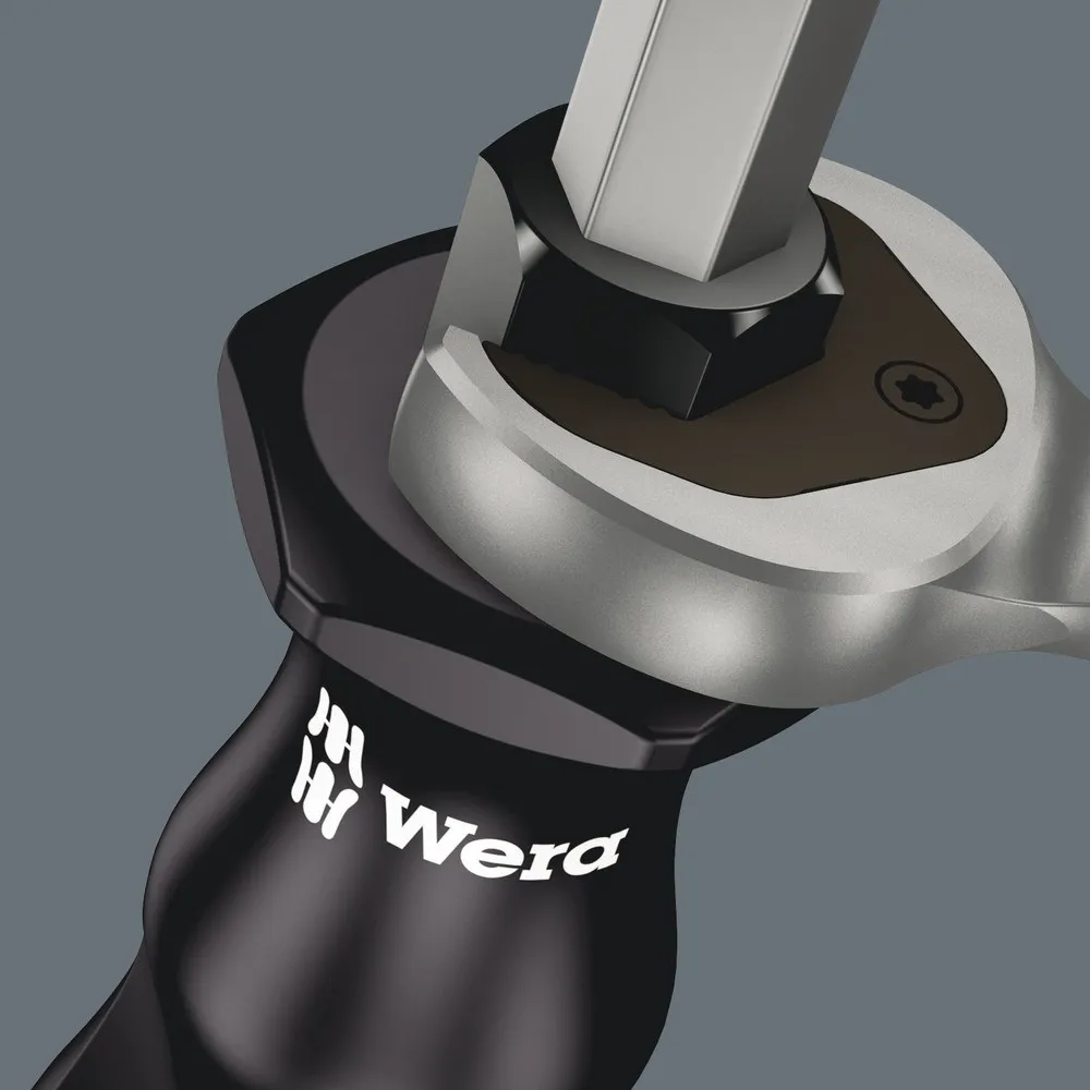 932/918/6 SCHROEVENDRAAIERSET KRAFTFORM WERA: DE SCHROEFBEITEL + HOUDER, 6DELIG