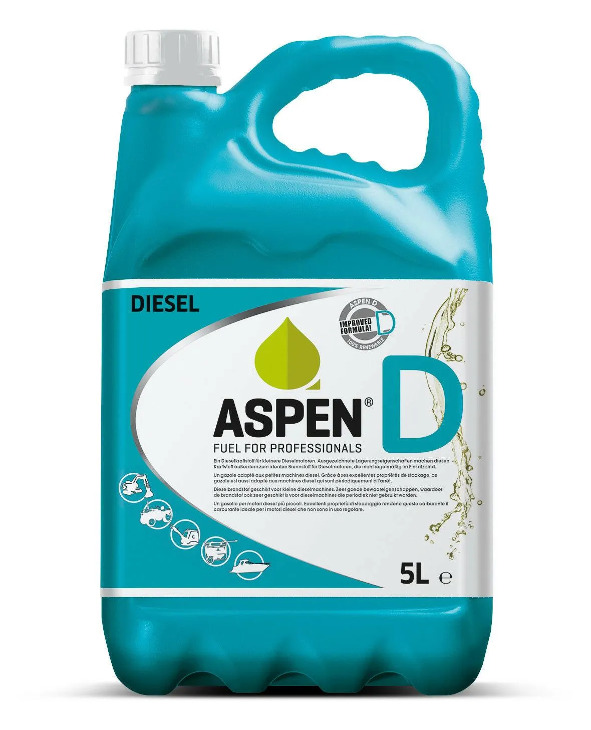 ASPEN D DIESEL BRANDSTOF  5 LITER