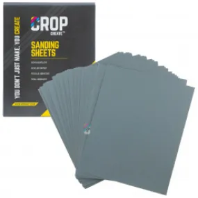 CROP Schuurpapier korrel 120 - 230x280mm - 50 stuks