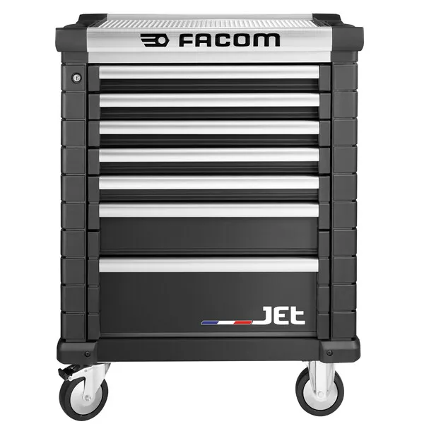 Facom JET.7NM3A Gereedschapswagen 7 laden M3 Zwart