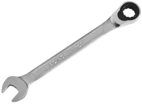 FORCE 75718R Omschakelbare steek-ringratelsleutel 18mm