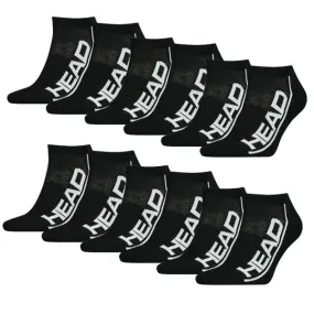 HEAD Sneakersokken Performance 12-pack Zwart   