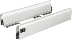 HETTICH, LADESYSTEEM ARCITECH, LADEZIJWAND 94 MM / 400 MM, WIT, RECHTS