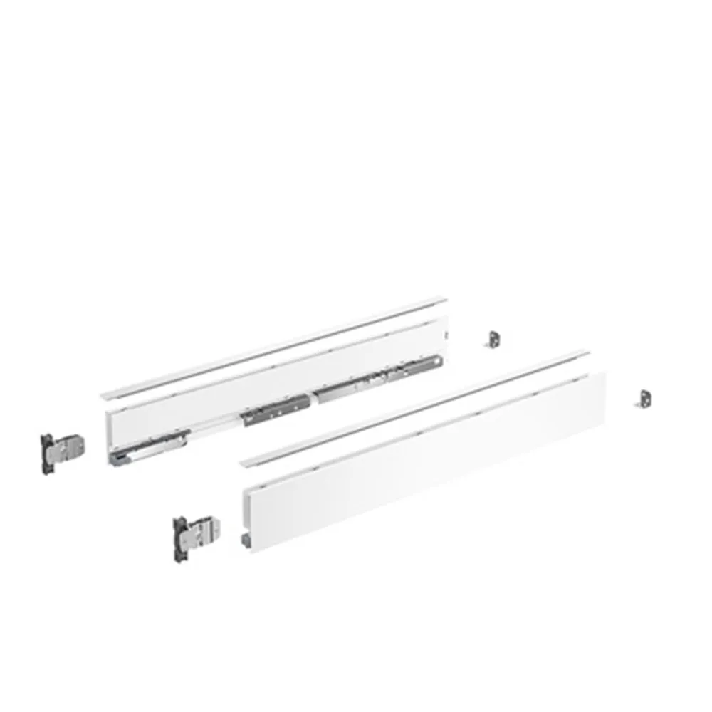 HETTICH LADESYSTEEM AVANTECH YOU SET LADEZIJWANDEN HOOGTE: 77MM LENGTE: 550MM WIT