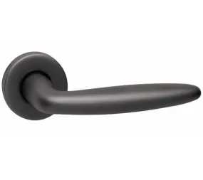 Intersteel enkele deurkruk Sigaar op rozet rechts Night