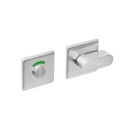 INTERSTEEL WCSLUITING 8MM VIERKANT PLAT VERDEKT MET DESIGN OLIVE RVS