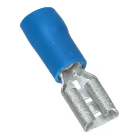 Kabelschoen contra B-4.8mm D-0.8mm Blauw - 100 stuks