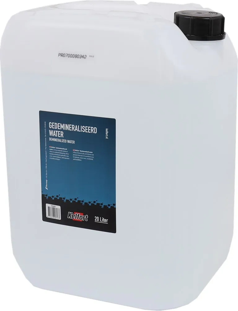 KELFORT GEDEMINERALISEERD WATER 20 LITER
