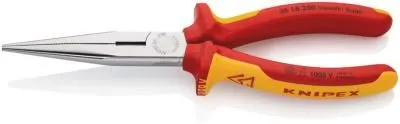Knipex 2616200 Telefoontang recht + zijsnijder 200mm VDE