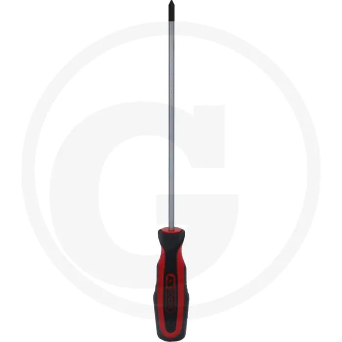 KS TOOLS ERGOTORQUEPLUS SCHRAUBENDREHER, PH1, 305MM  GEHäRTETE KLINGE, CHROM VANADIUM