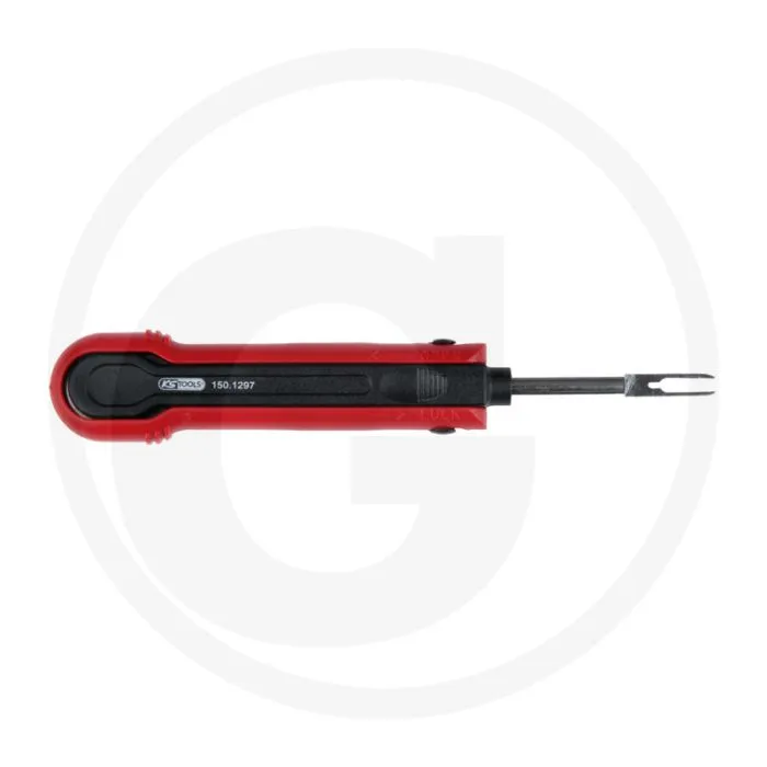KS TOOLS ONTGRENDELGEREEDSCHAP +2 SLUITLIPJES,1,5MM CONTACTBREEDTE  24MM LENGTE.