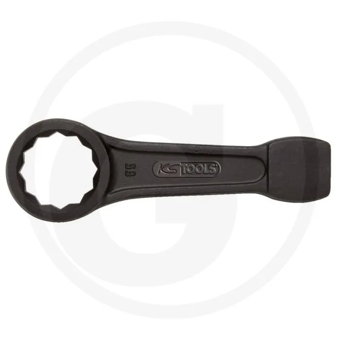 KS TOOLS SLAGRINGSLEUTEL, 145MM  12KANT, VOOR ZWARE MONTAGES