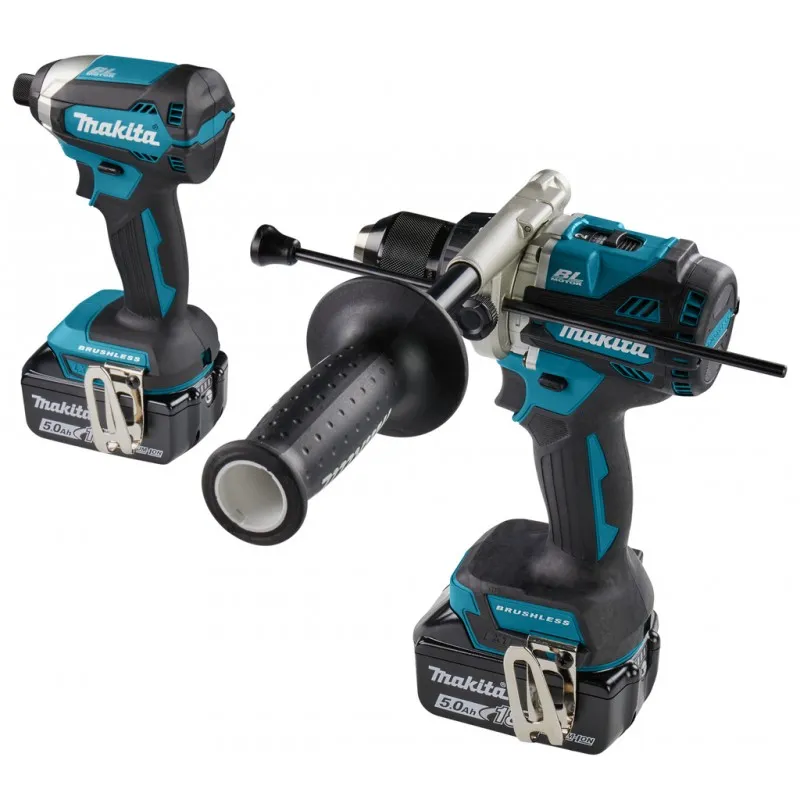 Makita Combiset DLX2418TJ Boor + Schroefmachine