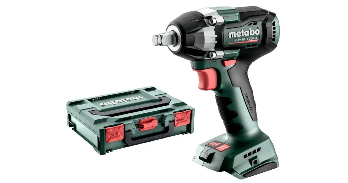 METABO ACCUSLAGMOERSLEUTEL SSW 18 LT 300 BL 602398840