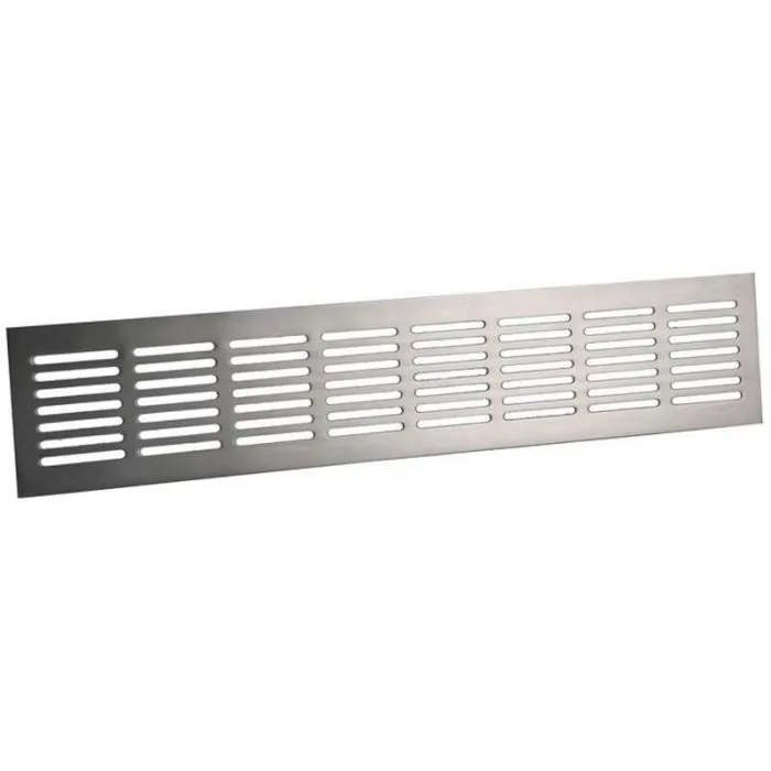 NEDCO PLINTROOSTER 500X80 MM  RVS  644.002.11