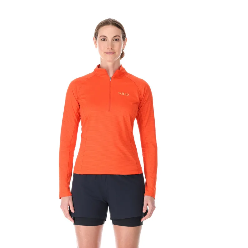 Rab Dames Sonic Zip Longsleeve