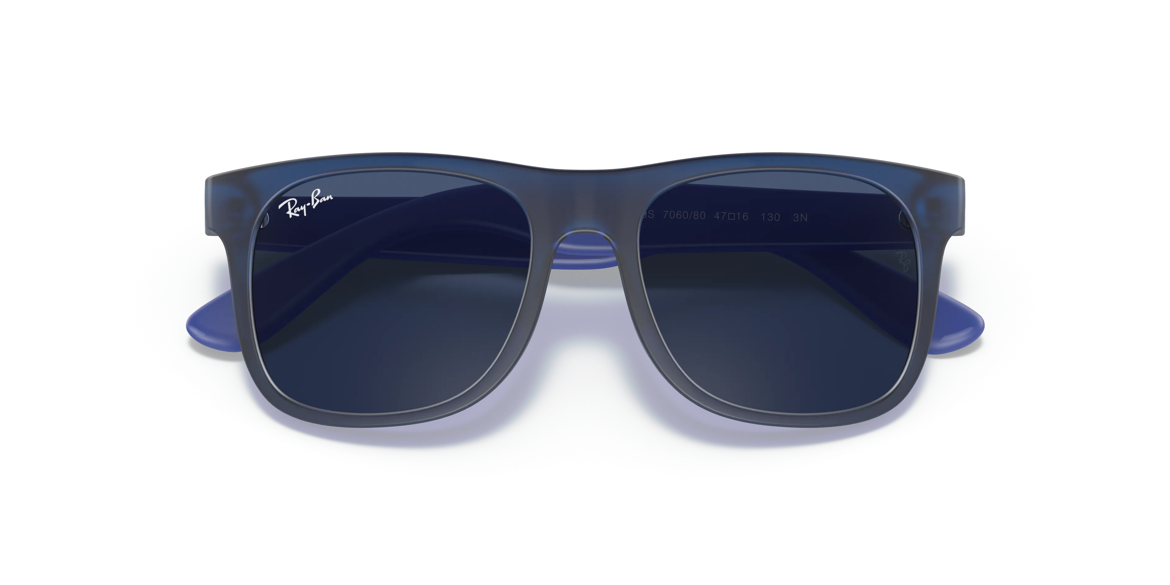 RAYBAN RB9069S JUSTIN KIDS S (48  16)  WITH BLAUW LENSES AND BLAUW FRAME