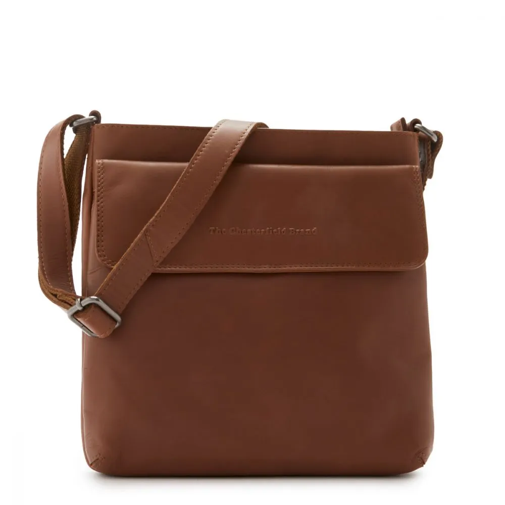 The Chesterfield Brand Essen Cognac Leather Crossbody bag