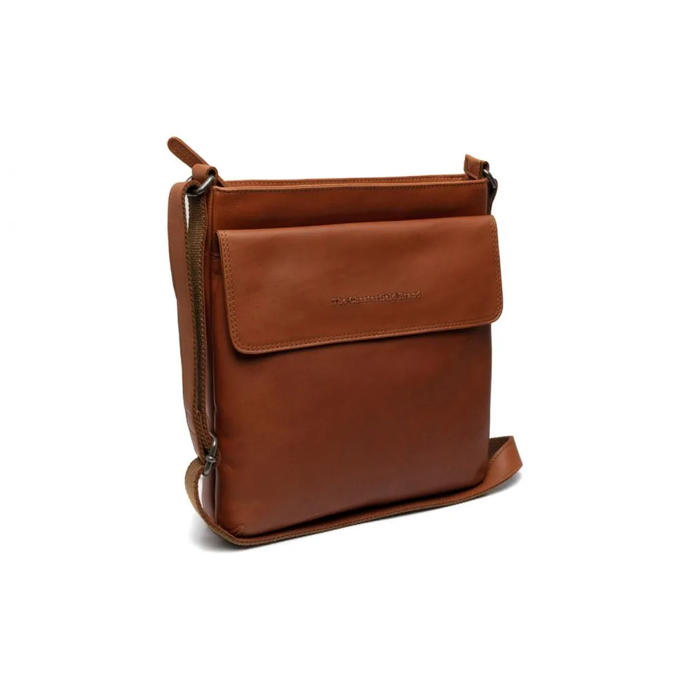 The Chesterfield Brand Essen Cognac Leather Crossbody bag