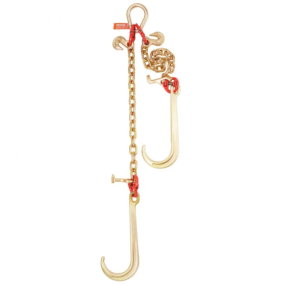 VEVOR 10 MM X 60 CM G80 TREKKETTING JHAAK VKETTING TRANSPORTKETTING 7074 KG