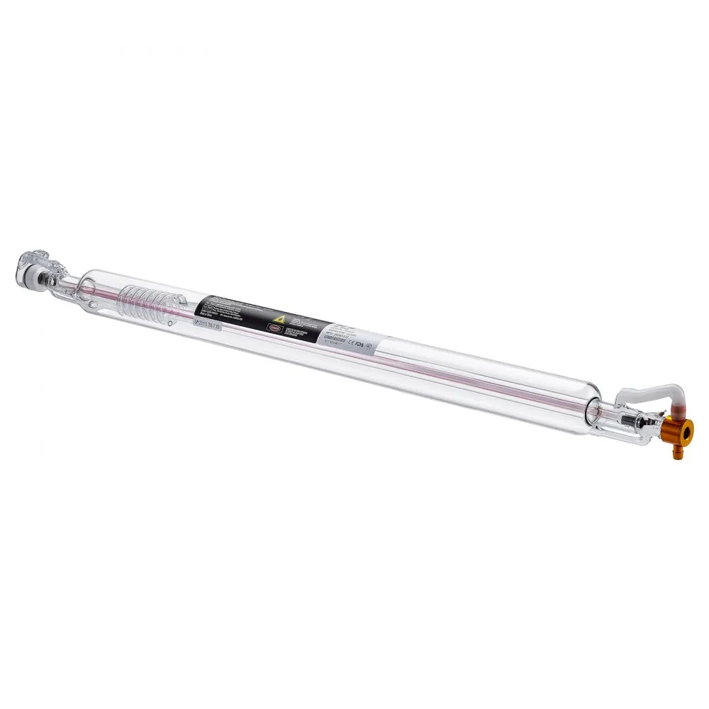 VEVOR CO2LASERBUIS CO2LASERBUIS 50 W, PROFESSIONELE LASERBUIS 850 MM LENGTE CO2LASERBUIS CO2GLAZEN LASERBUIS VOOR LASERSNIJD