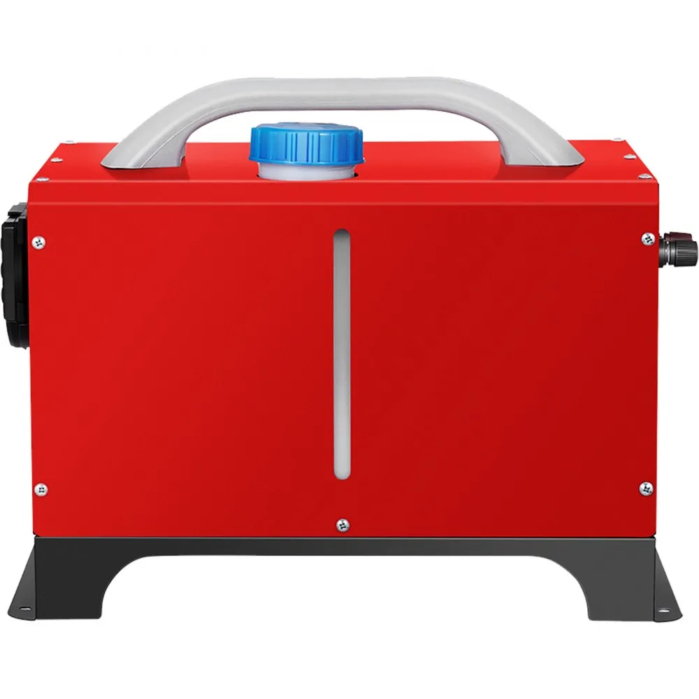 VEVOR Luchtverwarmers Auto Diesel 12V 8KW Standkachel Diesel Rood Aluminium Behuizing Diesel Verwarming Afstandsbediening en LCD