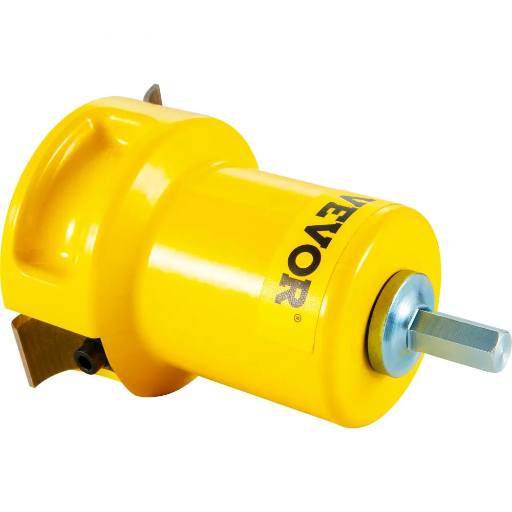 VEVOR pennenfrees Forstner boor 25,4 & 38 mm & 50,8 mm, 6 messen pennenfrees Forstner bit pennenfreesset voor balkenbedd