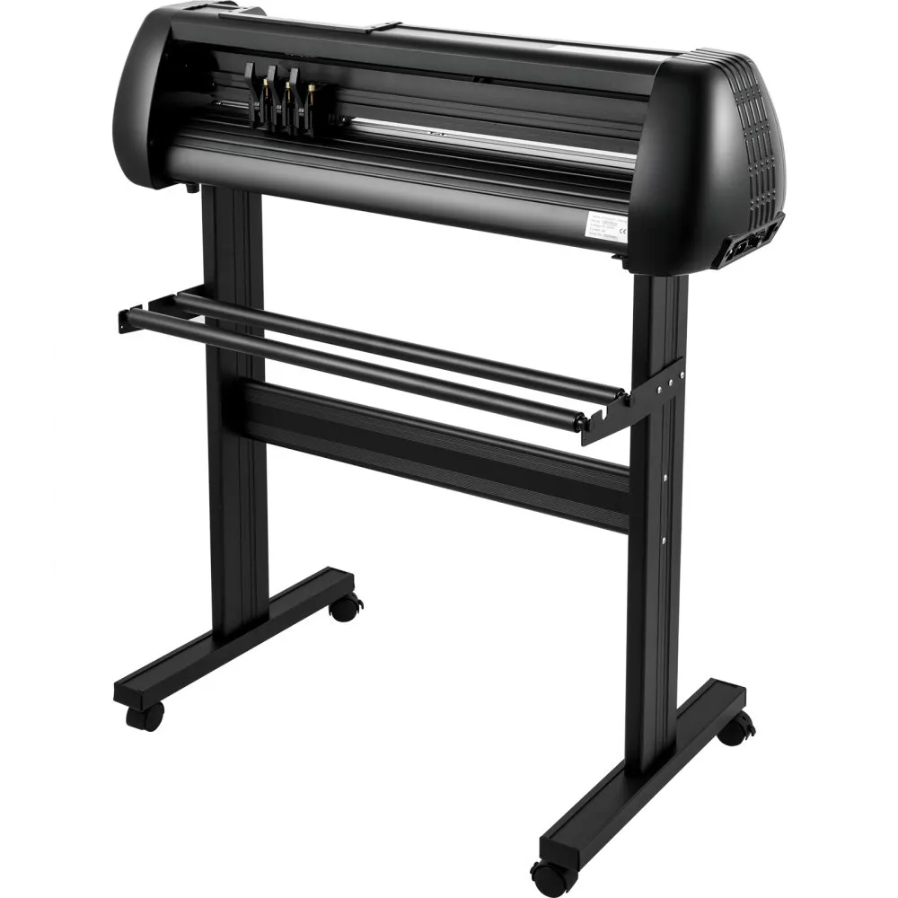 VEVOR Slogan Snijplotter 95 x 52 x 106 cm Vinylsnijder Vinyl Cutter 720 mm Vinyl Printer Snijmachine met Led Digitaal Paneel USB