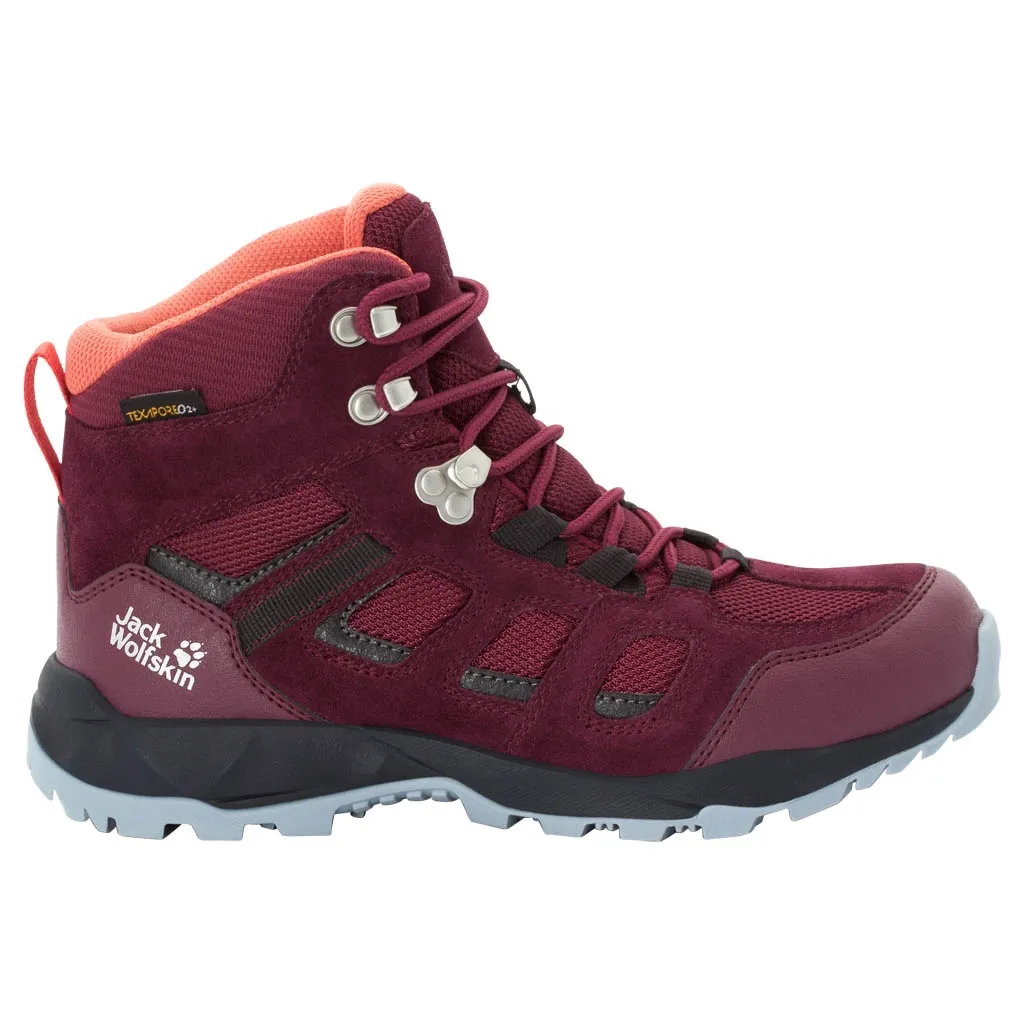 Wandelschoen Jack Wolfskin Women Vojo Hike XT Texapore Mid Burgundy Phantom