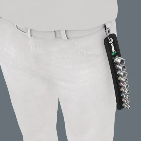 WERA 5003883001 BELT A 4 9DELIGE ZYKLOP DOPPENSET  1/4"