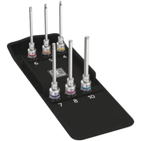 Wera - 8740 C HF 2 Zyklop - 6-delige bitdoppenset vasthoudfunctie etui - 1/2"
