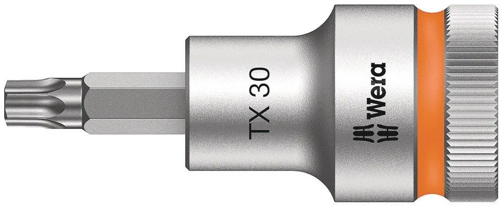 WERA 8767 C HF TORX ZYKLOP BITDOP 1/2" VASTHOUDF. TX30X60MM  003833