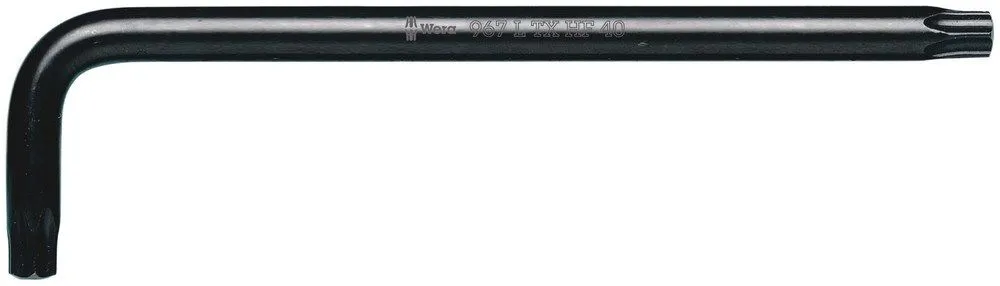 WERA 967 L TORX HF STIFTSLEUTEL VASTHOUDF. BLACKLASER TX30X122MM  024167