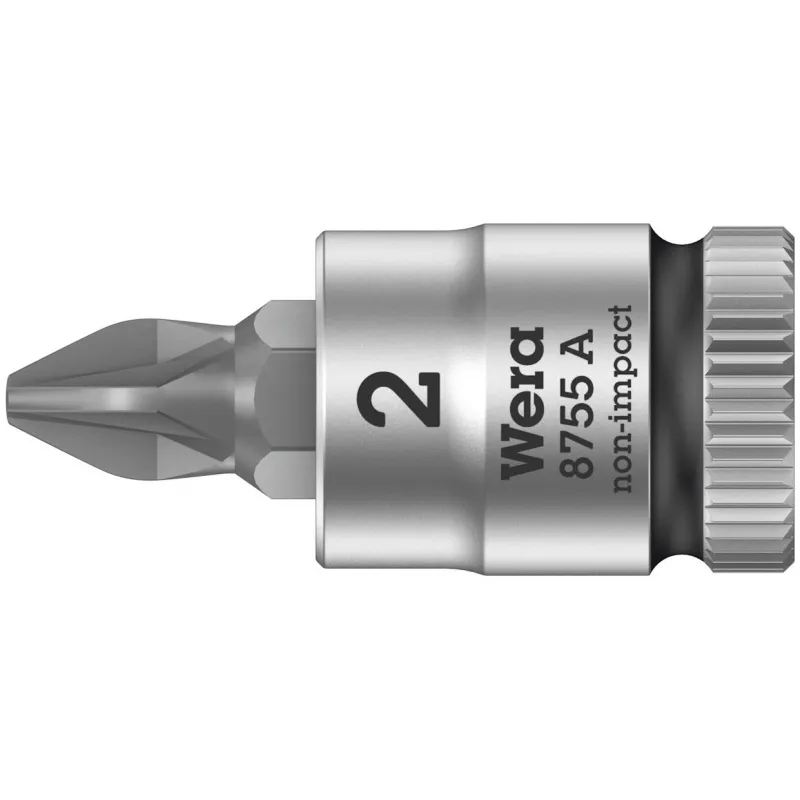 WERA  ALLIN ZYKLOP SPEEDRATELSET, 8100 SA 1/4"AANDRIJVING, MET VASTHOUDFUNCTIE