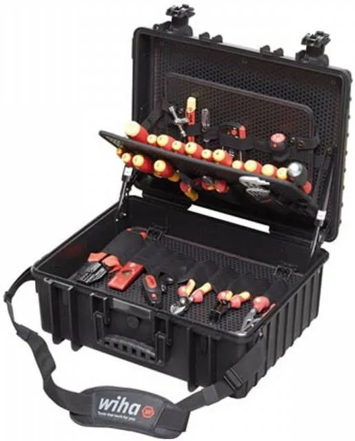 WIHA Gereedschapset Elektricien Competence Xl Assorti 80 delig In Koffer(40523 )