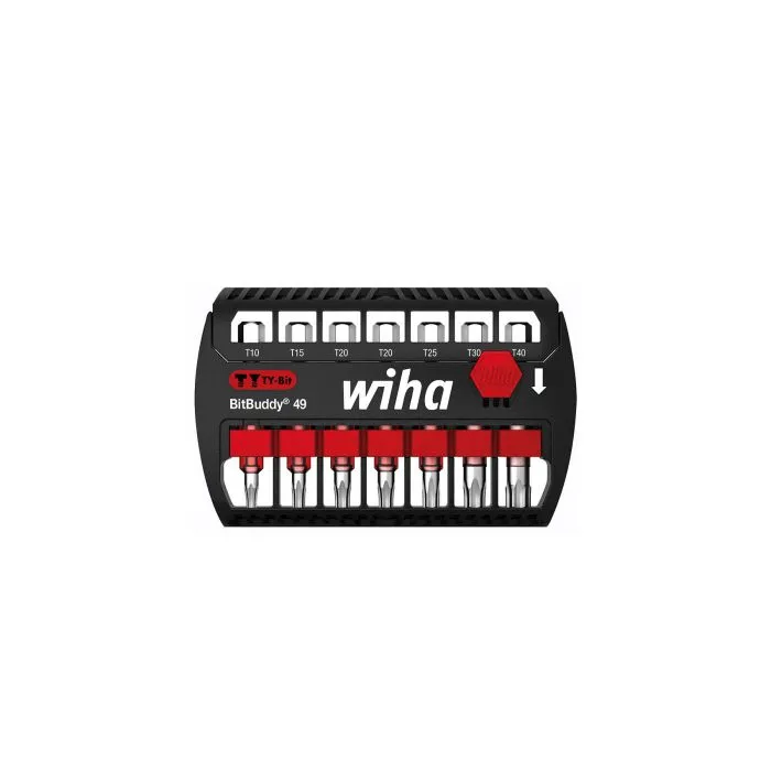 WIHA SB 7946TY505 BITSET BITBUDDY® TYBIT  49 MM  TORX  7DELIG  42115