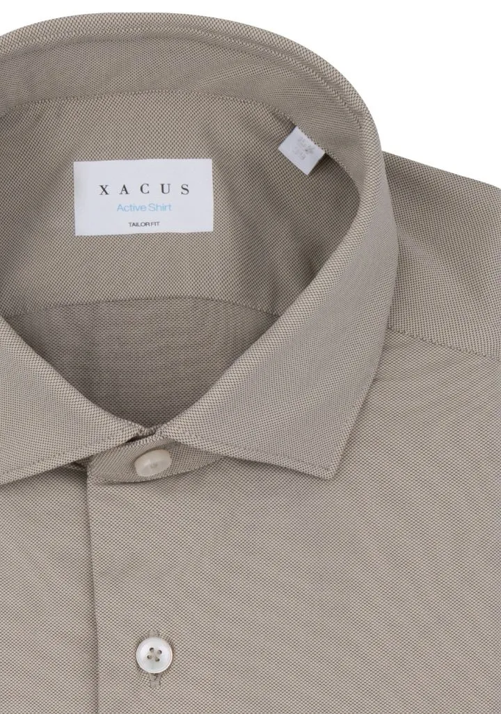Xacus Active shirt zand Zand 