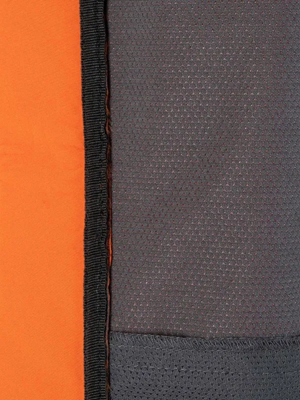 ZOMERJAS SOFTSHELL HEREN ORANJE  WINDDICHT  ADEMEND  S6XL  OVE